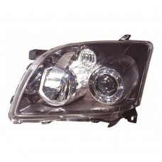 Toyota Avensis 2006-2009 Black Inner Halogen Head Lamp Unit Passenger Side